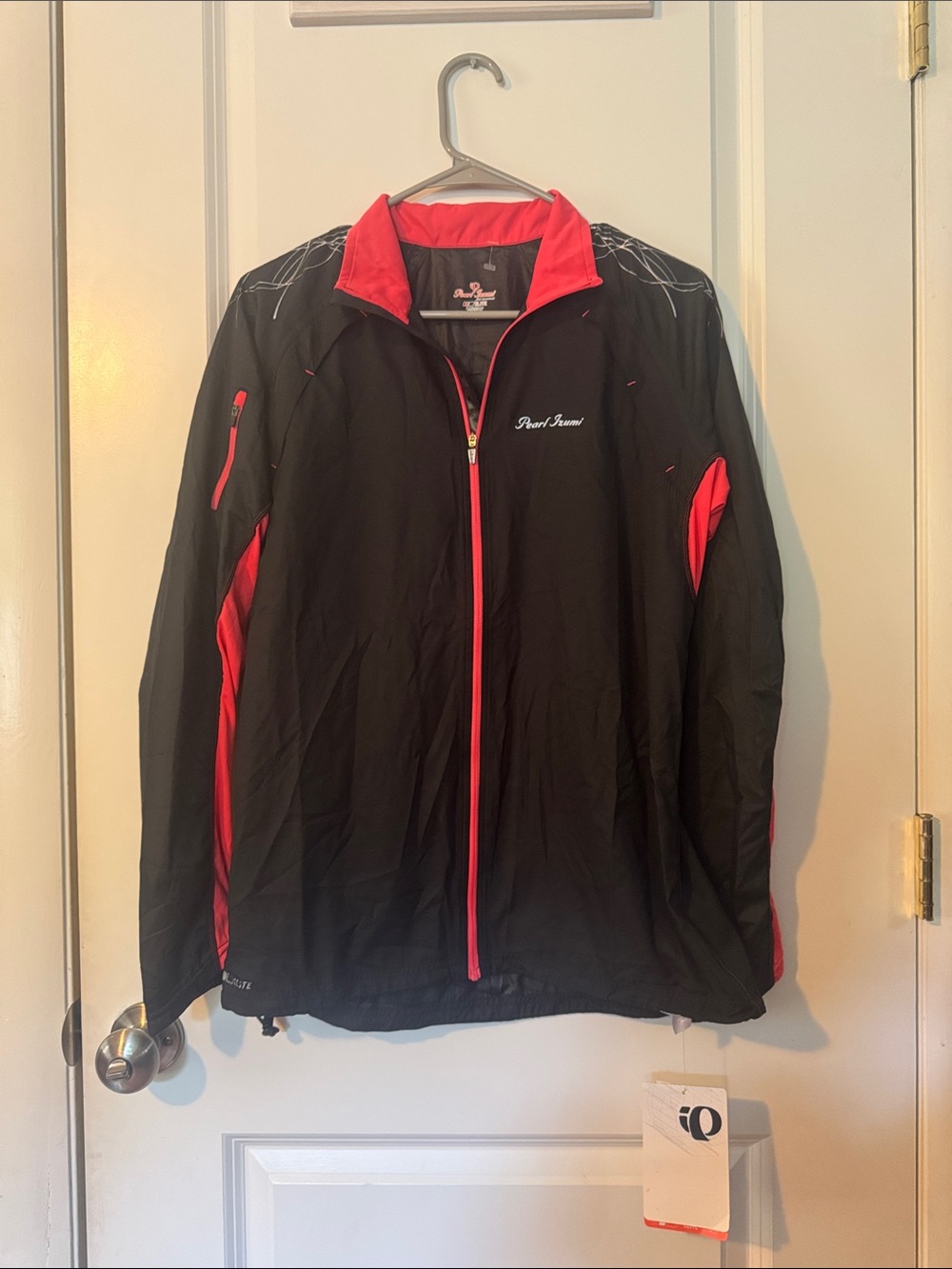 Pearl Izumi infinity Women Cycling Jacket Black pink Full Zip Lightweight LG NEW